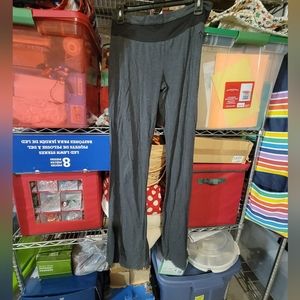 Green apple yoga pants